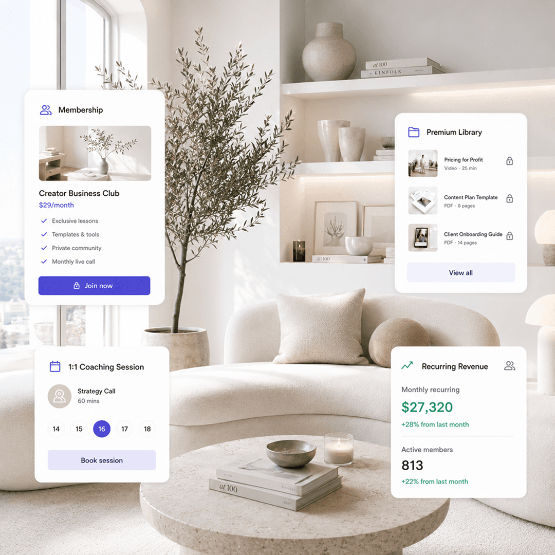 Build recurring revenue